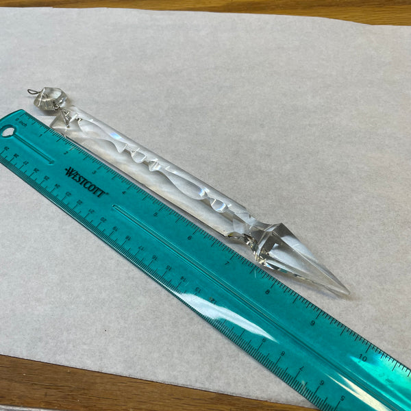 Vintage Spear Point, 8” Notched, Full-cut