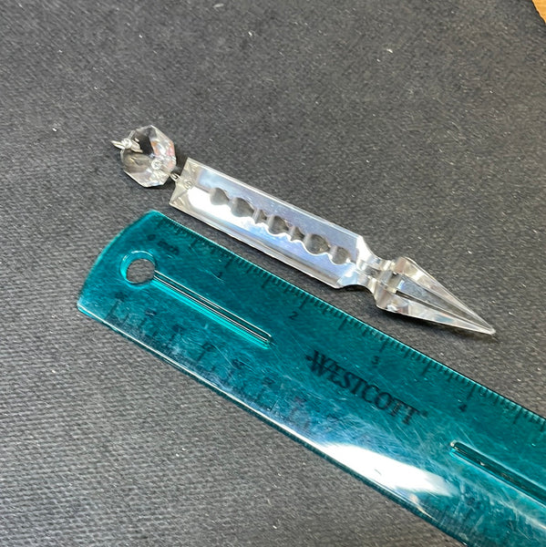 Vintage Spear Point, 4”  #2,  Notched, Full-cut