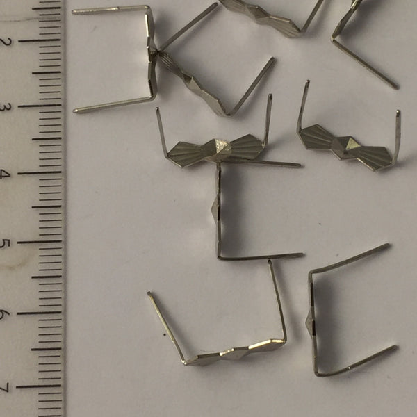 Bowtie Clip - 13mm - Chrome