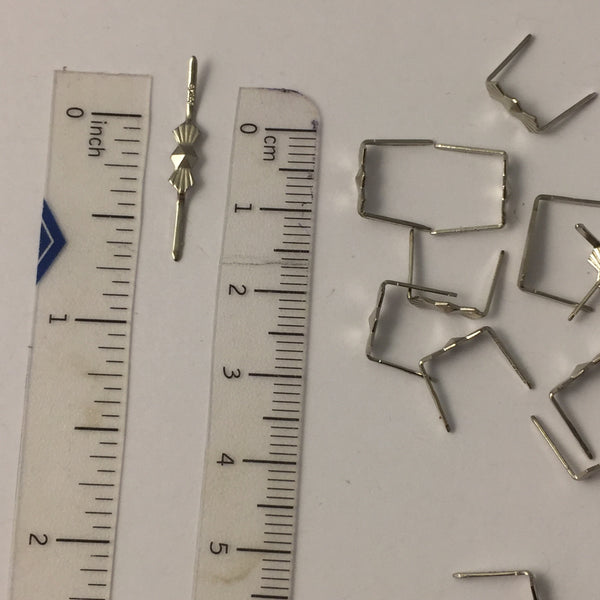 Bowtie Clip - 8mm - Chrome