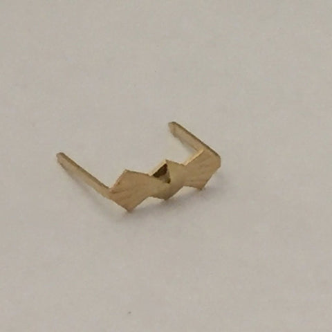 Bowtie Clip - 10.5mm - Gold