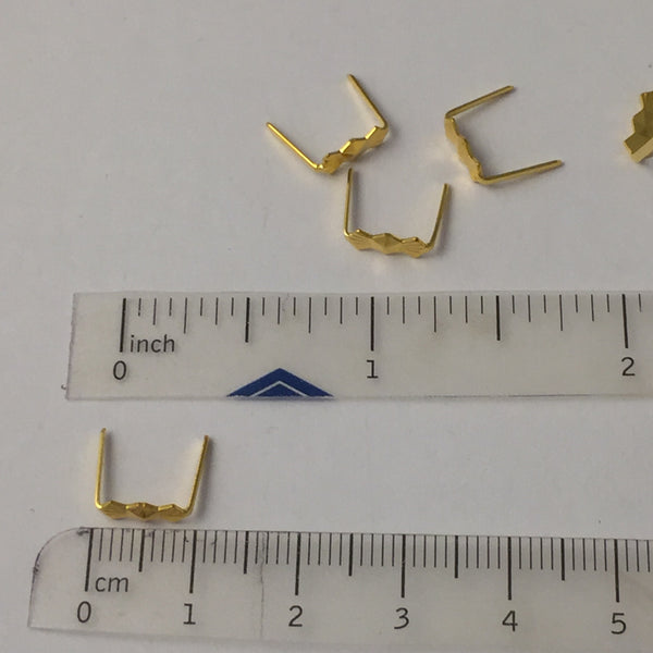 Bowtie Clip - 8mm - Gold