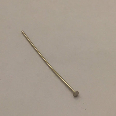 Head Pin - 1.5" - Chrome - Pack of 100