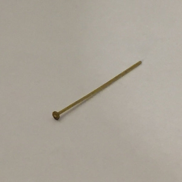 Head Pin - 1.5" - Brass - Pack of 100
