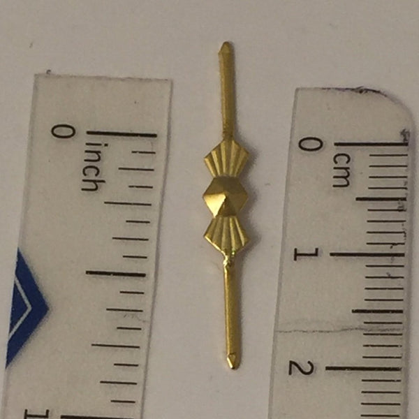 Bowtie Clip - 10.5mm - Gold