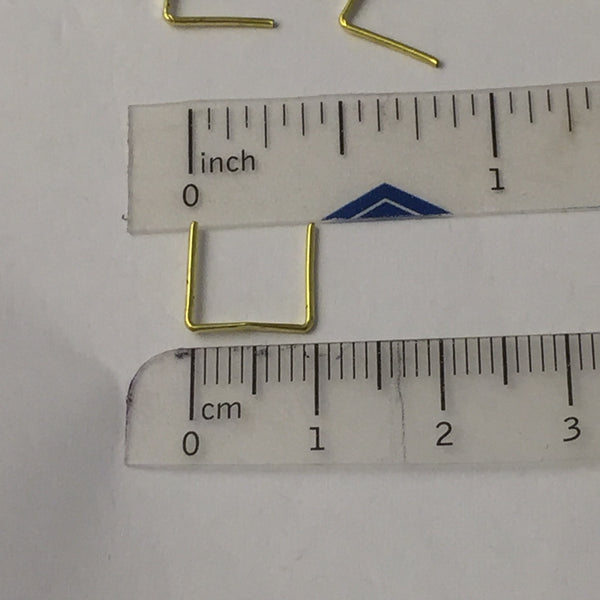 Plain Clip - 11mm - Gold