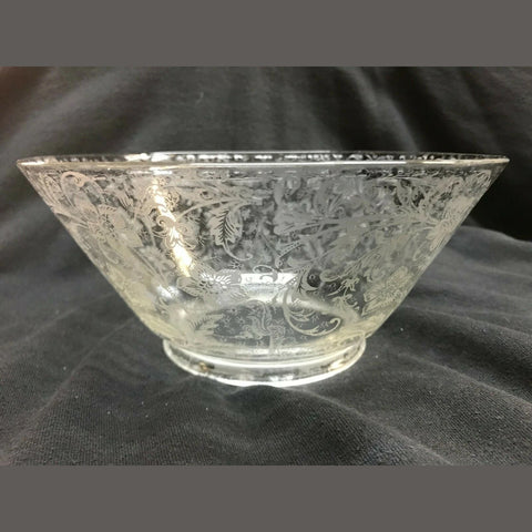 SSG7 Antique Victorian Glass Shade, 4" Fitter