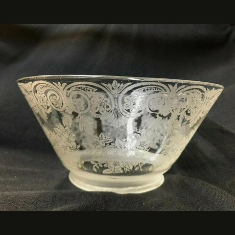 SSG9 Antique Victorian Glass Shade, 3.5" Fitter